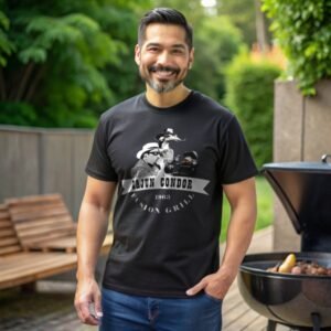 Black Cajun Condor Grill TShirt