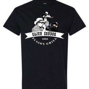 White Cajun Condor Grill TShirt