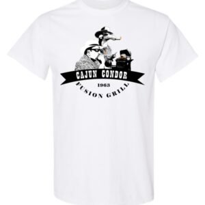 White Cajun Condor Grill TShirt
