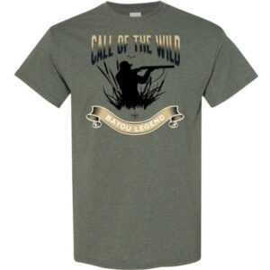 Call of the wild Military Heather Green TShirt