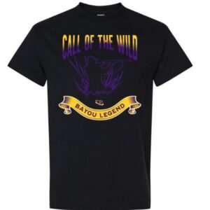 Call of the wild Black TShirt P&G