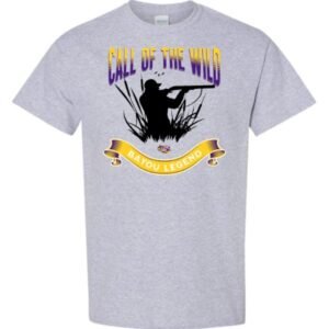 Call of the wild Sportrs GreyTShirt P&G