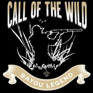 Call of the Wild Hoodie Design White Blank