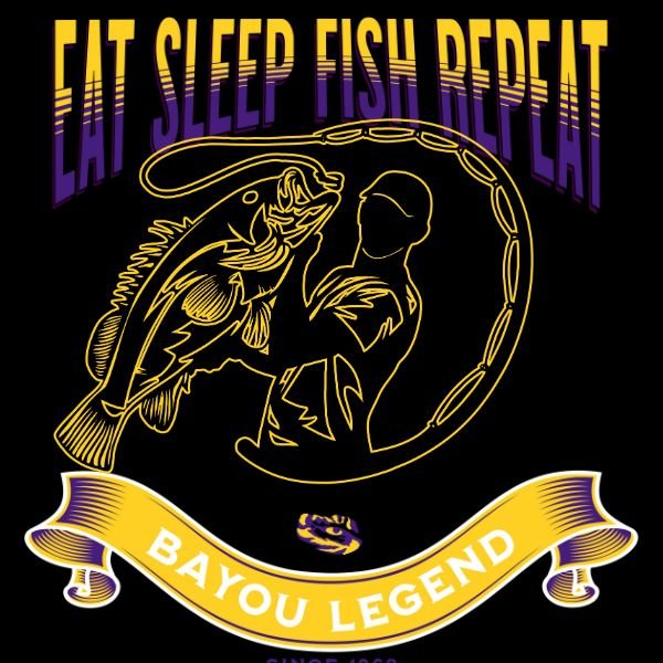 Eat Sleep FIsh Repeat P&G Design Gold Ctr (2)