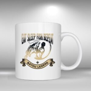 Eat Sleep Fish Repeat B&G 11oz cup
