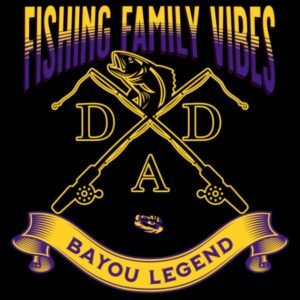 Fishing Family Vibes P&G Design Yellow