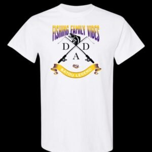 Fishing Family Vibes P&G White TShirt