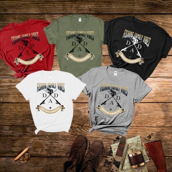 Fishing Family Vibes TShirts