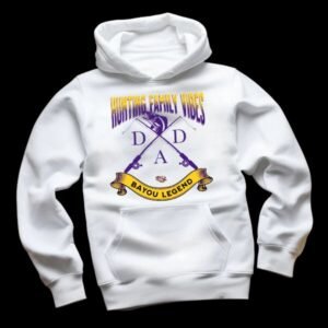 Fishing Family Vibes P&G White Hoodie