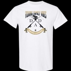 Fishing Family Vibes White Tshirt