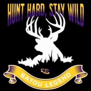 Hunt Hard Stay Wild P&G Black