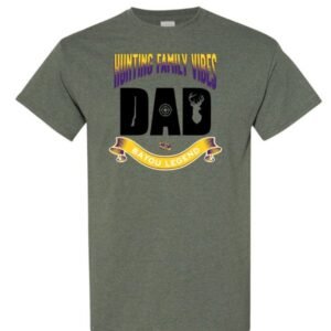 Hunting Family Vibe P&G Military Heather Green Tee