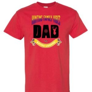 Hunting Family Vibe P&G Red Tee