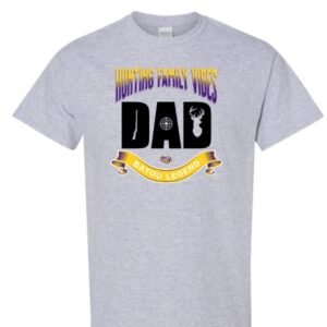 Hunting Family Vibe P&G Sports Grey Tee