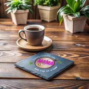 Joe Mama Slate Coaster