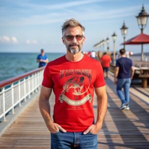 RED Fishing Bayou Legend BLack Gold TShirt
