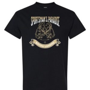 Sportsman's Paradise Black Tee