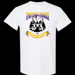 Sportsmans Paradise P&G White Tee
