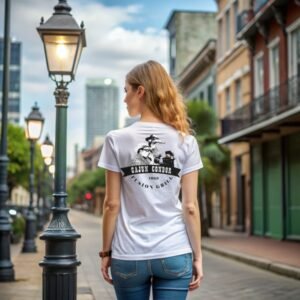 White CCLogo Back TShirt