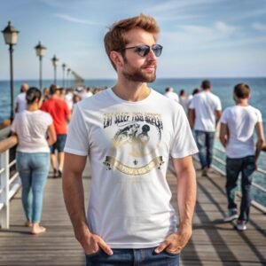 White Fishing Bayou Legend BLack Gold TShirt