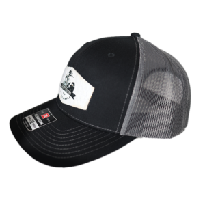 Cajun Condor Heat Black Charcoal Richardson Trucker Hat