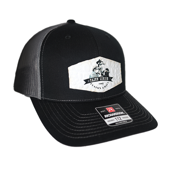 Cajun Condor Heat Black Charcoal Richardson Trucker Hat
