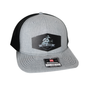 Cajun Condor Heather Grey Black Richardson Trucker Hat
