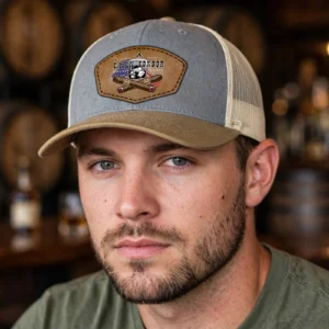 The Bayou Cross Signature Richardson Trucker Hat