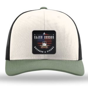 Cross and Cask hat - Cajun Condor