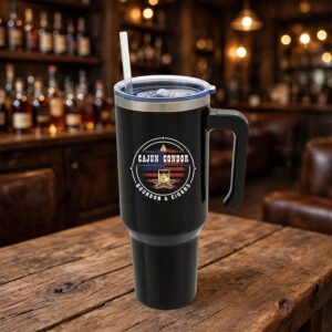 Authentic Cajun Bourbon & Cigar 40 oz. Tumbler