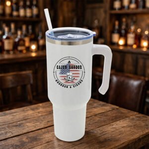 Authentic Cajun Bourbon & Cigar 40 oz. Tumbler
