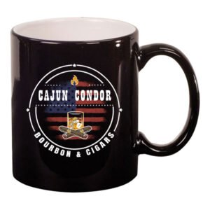 Authentic Cajun Bourbon & Cigar 11 oz. Ceramic Mug
