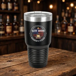 Authentic Cajun Bourbon & Cigar Ringneck Tumbler