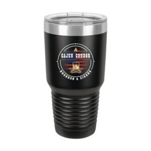 Authentic Cajun Bourbon & Cigar Ringneck Tumbler