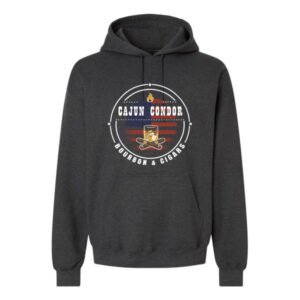 Authentic Cajun Bourbon & Cigar Hoodie