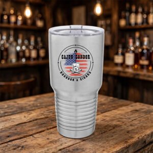 Authentic Cajun Bourbon & Cigar Ringneck Tumbler