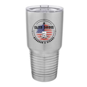 Authentic Cajun Bourbon & Cigar Ringneck Tumbler