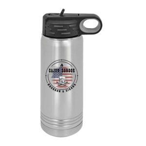 Authentic Cajun Bourbon & Cigar 32 oz. Water Bottle
