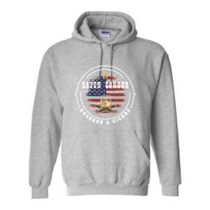 Authentic Cajun Bourbon & Cigar Hoodie