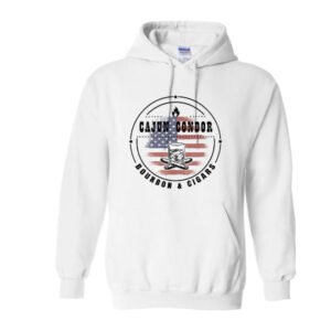 Authentic Cajun Bourbon & Cigar Hoodie