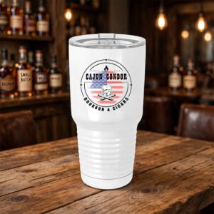 Authentic Cajun Bourbon & Cigar Ringneck Tumbler