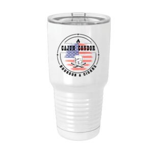 Authentic Cajun Bourbon & Cigar Ringneck Tumbler