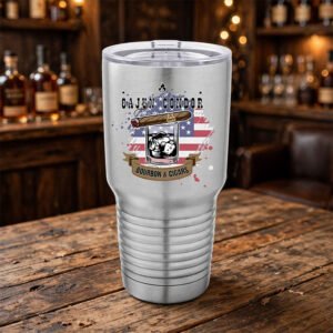 Bayou Bourbon Patriot 30 oz. Ringneck Tumbler