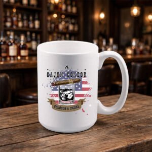 Bayou Bourbon Patriot 11 oz. Ceramic Mug