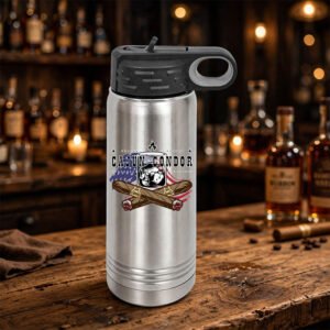 The Bayou Cross 32 oz. Water Bottle