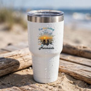 Swimming with Mermaids 30 oz. Ringneck Tumbler